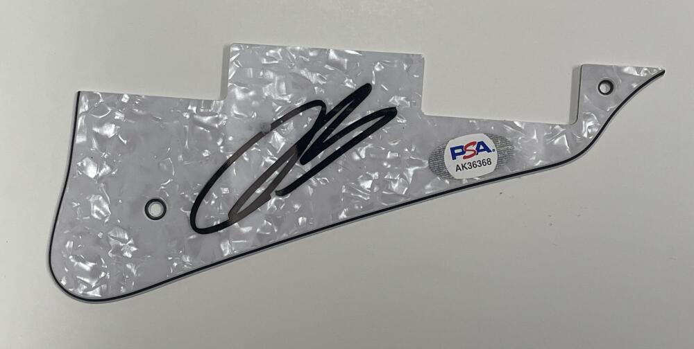 Joe Bonamassa Signed Guitar Pick Guard. Auto PSA  Image 1