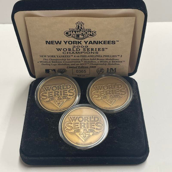 New York Yankees 2009 World Series Champions Coin Set LE 365/2009  Image 2