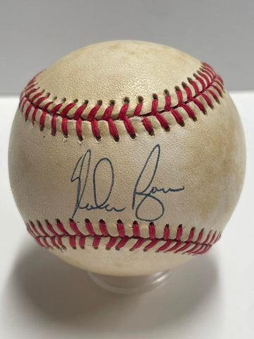 Nolan Ryan Single Signed Baseball. Auto JSA  Image 1