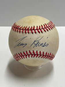 Tim Raines 1985 Vintage Signed Baseball. Auto JSA  Image 1