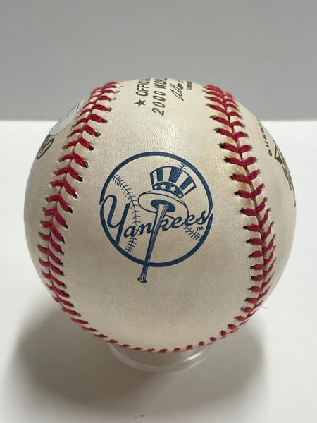 John Franco Signed 2000 WS Subway Series Gameball. Auto JSA  Image 5