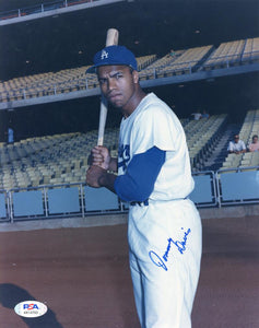 Tommy Davis Signed 8x10 Photograph. Auto PSA  Image 1