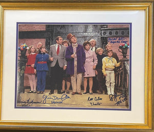 Willie Wonka Kids Signed 11x14 Photograph. Auto JSA Image 1