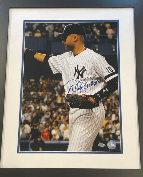 Derek Jeter Signed 12x16 "Fist Bump" Photograph. Auto Steiner Image 1