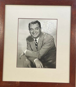 Vintage Mel Allen Signed+Inscribed 9x7 Photo. Auto JSA  Image 1