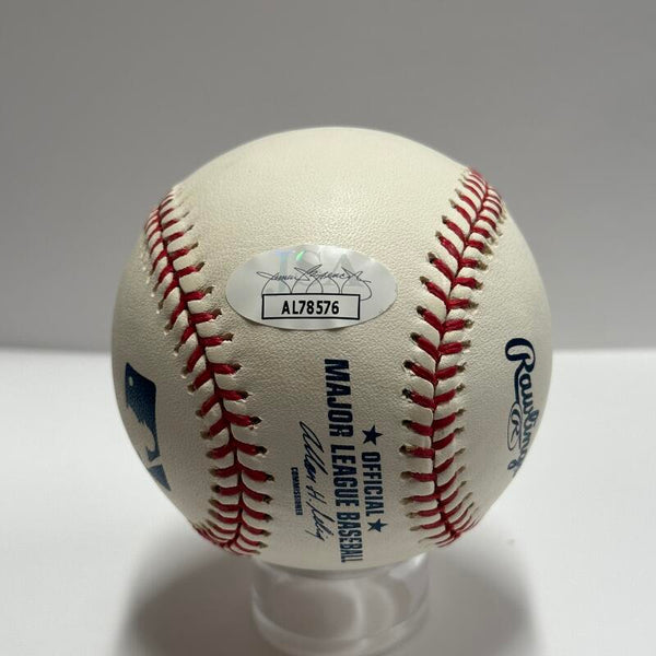 Scott Proctor Single Signed Baseball. Auto JSA Image 3