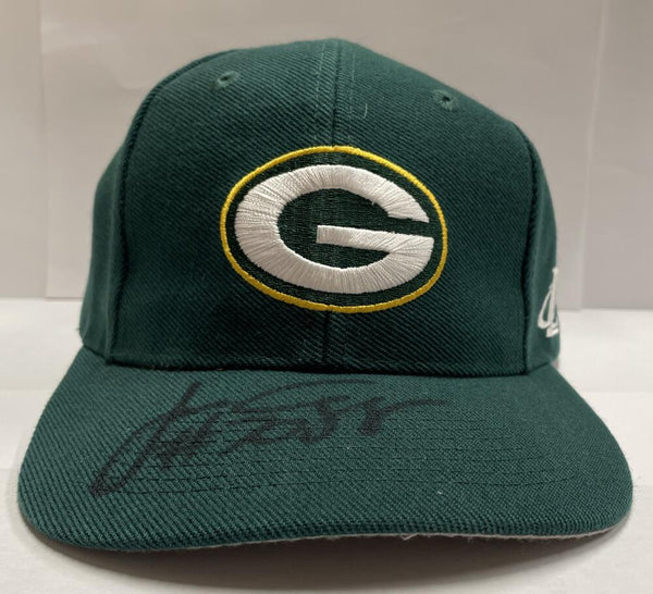 Joe Andruzzi Signed Green Bay Packers Cap. Auto JSA Image 1