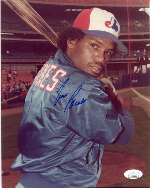 Tim Raines Signed 8x10 Photo. Auto JSA AL78623 Image 1