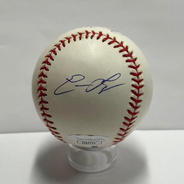 2004 Yankees Multiple Signed Baseball. Auto JSA Image 2