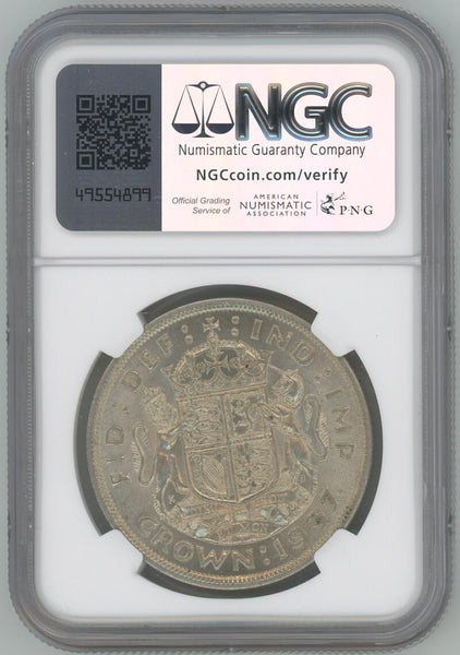 1937 Great Britain Crown. NGC MS63 Image 2