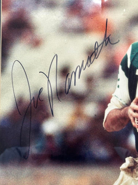 Joe Namath Framed Signed 16x20 Photo, New York Jets. Auto Steiner Image 2