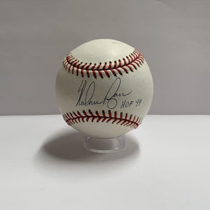 Nolan Ryan Single Signed Inscribed "HOF '99" Baseball. Auto Steiner Image 1