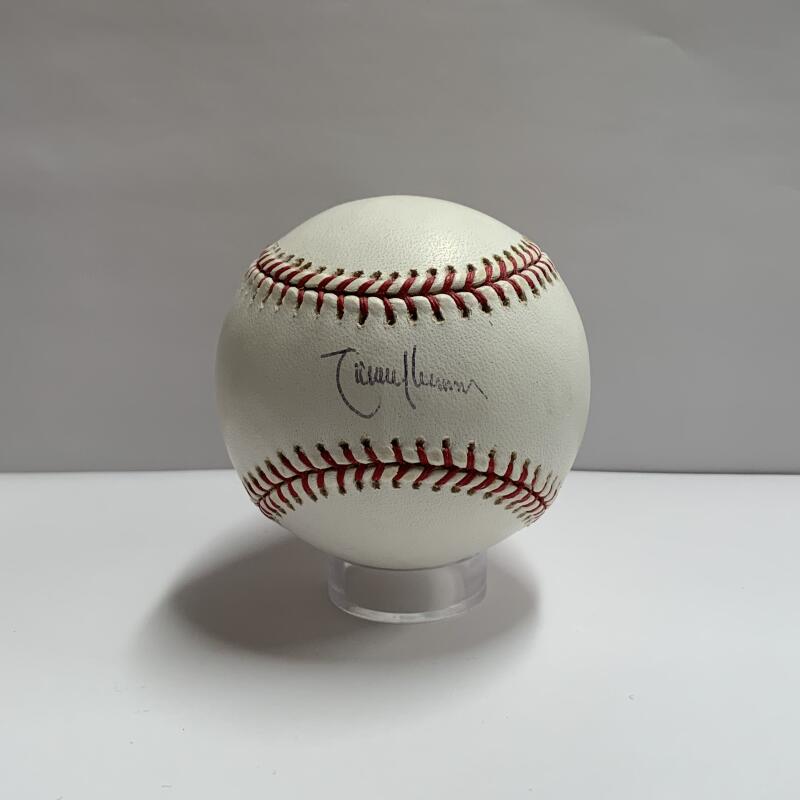 Randy Johnson Single Signed Baseball. Auto Steiner (Hologram Sticker Only) Image 1