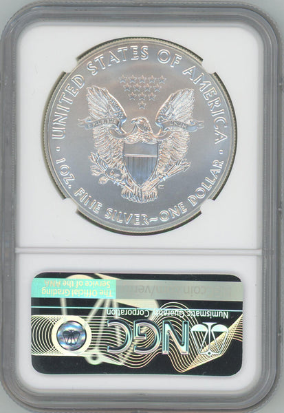 2018 American Silver Eagle. Reagan Holder. FDOI NGC MS70 Image 2