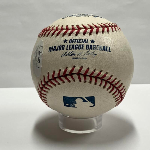 Robinson Cano Single Signed Gem Mint Baseball. Auto JSA Image 2