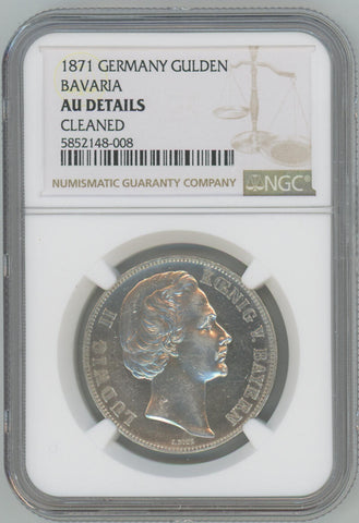 1899 E Germany 5 Mark. Saxony. NGC XF Details Image 1