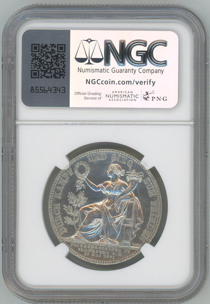 1899 E Germany 5 Mark. Saxony. NGC XF Details Image 2