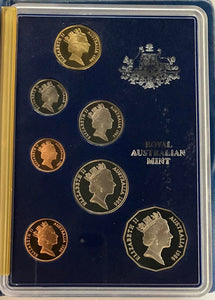 1986 Australia Proof Set. Image 1