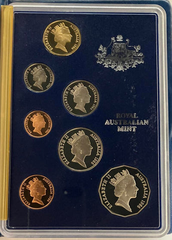 1986 Australia Proof Set. Image 1