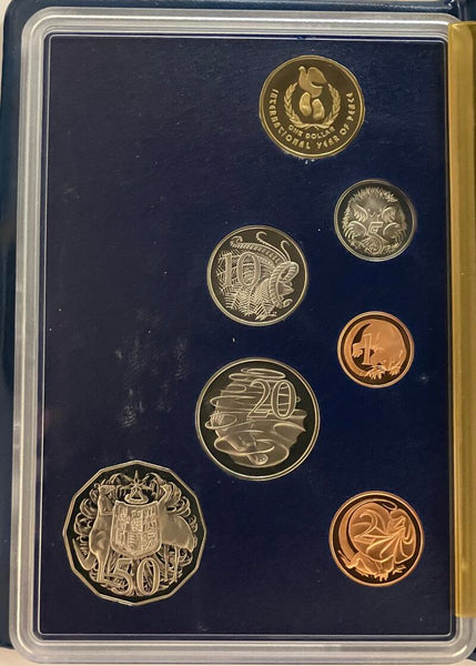 1986 Australia Proof Set. Image 3