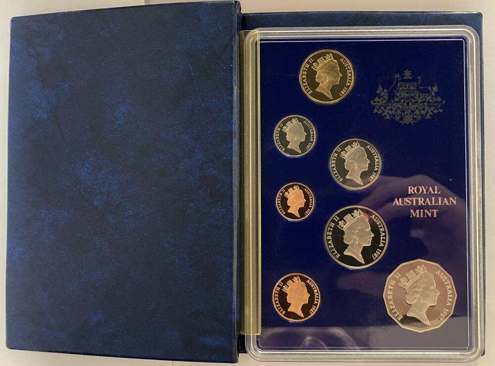 1987 Australia Proof Set. Image 1