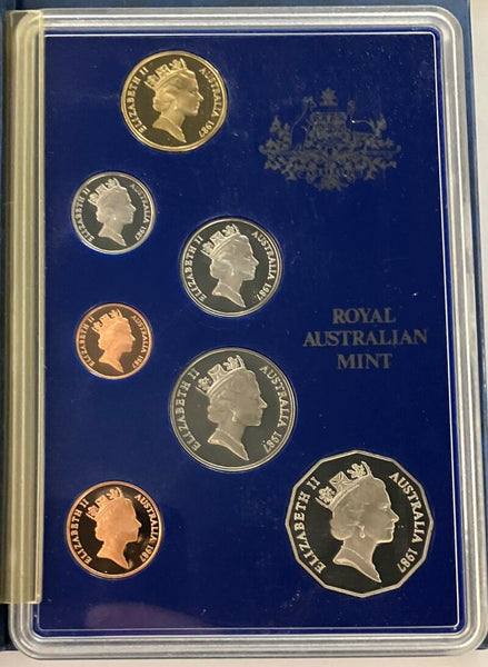 1987 Australia Proof Set. Image 2