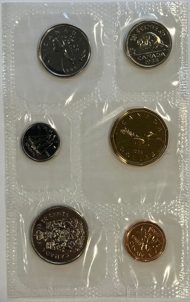 1988 Canada Proof Like Set. Image 2