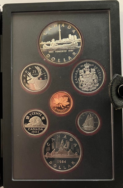 1984 Canada Proof Set. Image 2