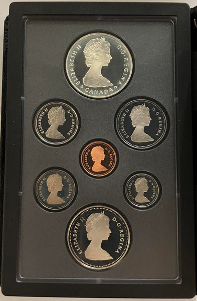 1985 Canada Proof Set w/ Original Box & Papers. Image 3