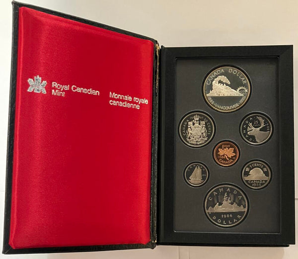 1986 Canada Proof Set. Image 1