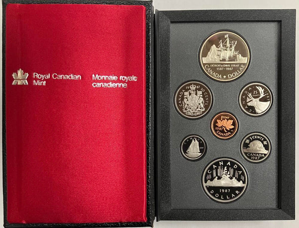 1987 Canada Proof Set. Image 1