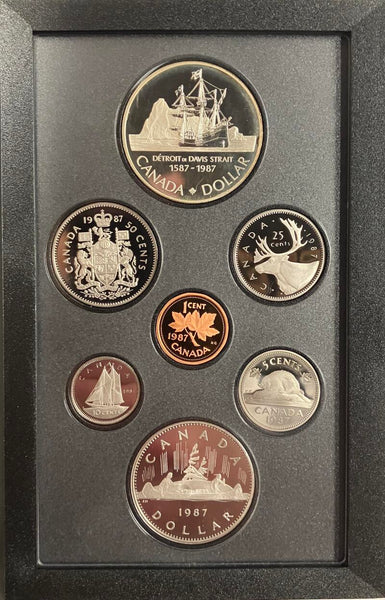 1987 Canada Proof Set. Image 2