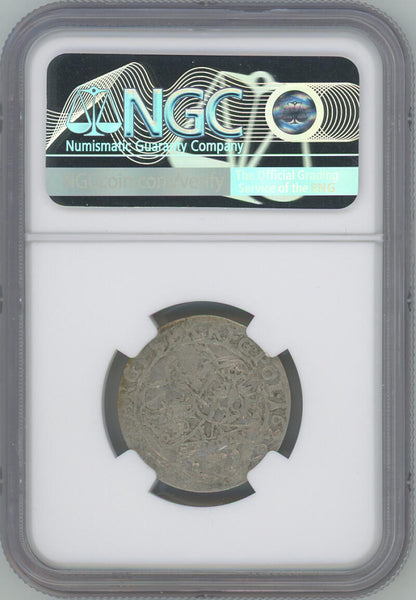 1626 Poland 6 Groschen. NGC XF40 Image 2