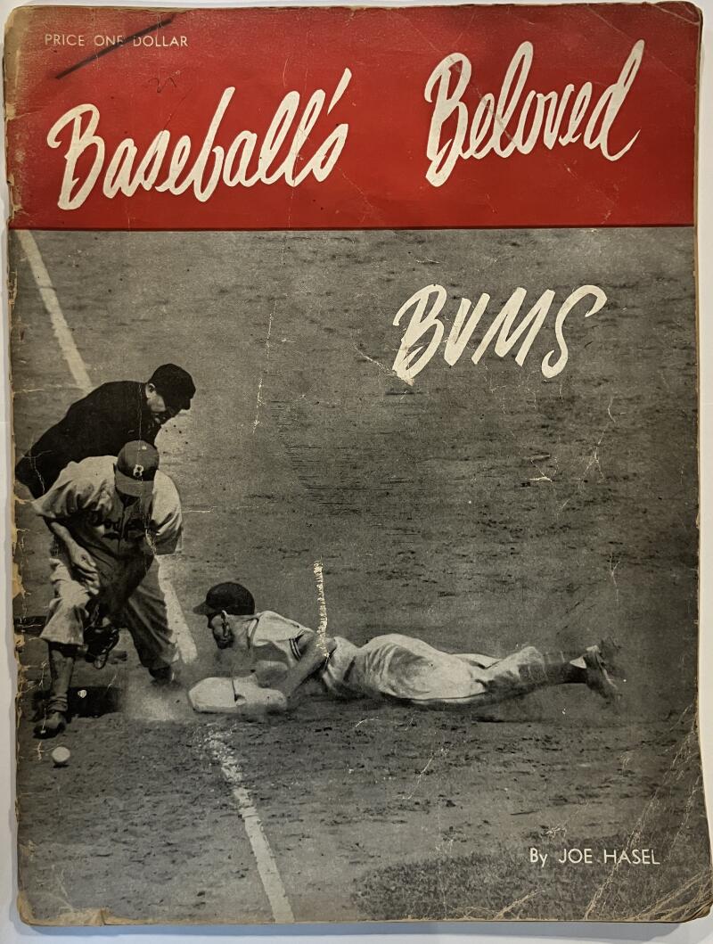 1947 Brooklyn Dodgers "Baseball's Beloved Bums" Yearbook Image 1