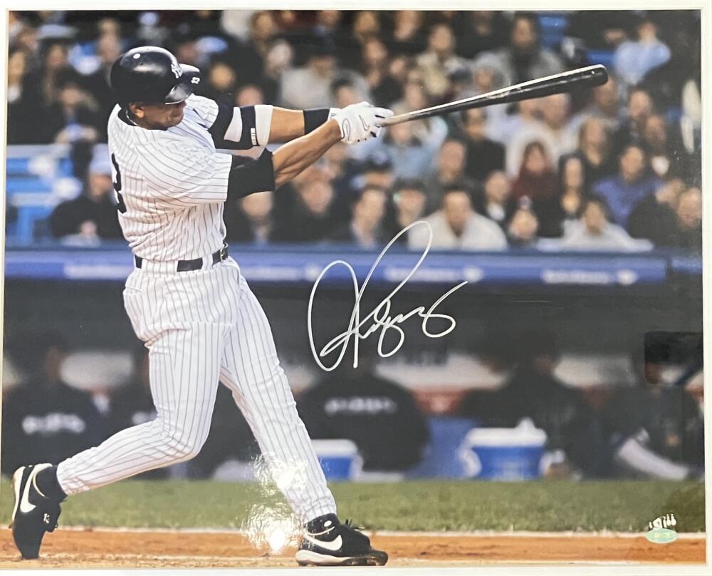 Alex Rodriguez Signed 16x20 Photo. Auto Steiner (sticker only) Image 1