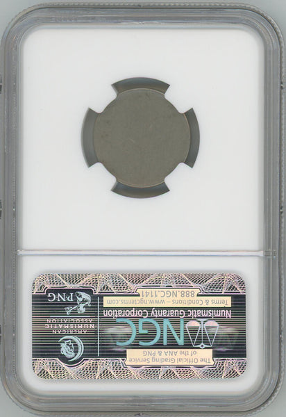 Jefferson Nickel Planchet. (5.0 Grams) NGC Mint Error Image 2