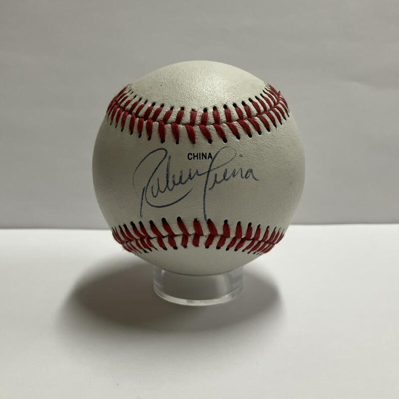 Ruben Sierra Single Signed Baseball. Auto JSA Image 1