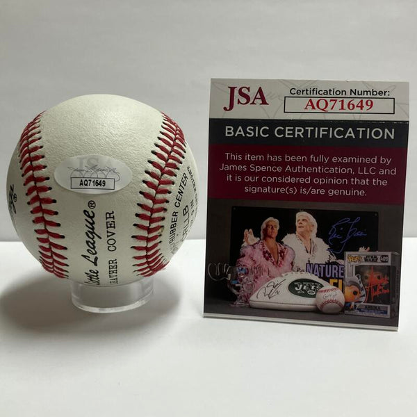 Ruben Sierra Single Signed Baseball. Auto JSA Image 3