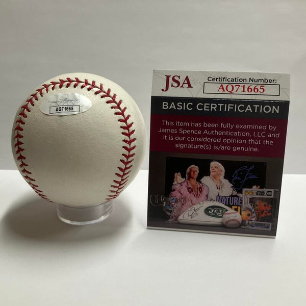 Bobby Abreu Single Signed Baseball. Auto JSA Image 3